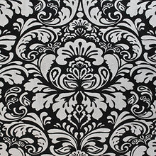 Load image into Gallery viewer, DII Cotton Tablecloth for for Dinner Parties, Weddings &amp; Everyday Use, 70&quot; Round, Damask Black
