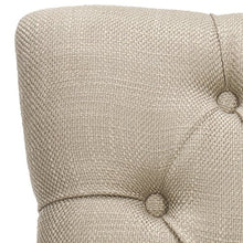 Load image into Gallery viewer, Safavieh Mercer Collection Erica Button-Tufted Side Chair, Khaki Grey

