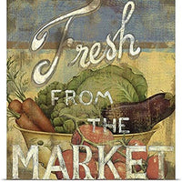 GREATBIGCANVAS Entitled from The Market IV Poster Print, 48