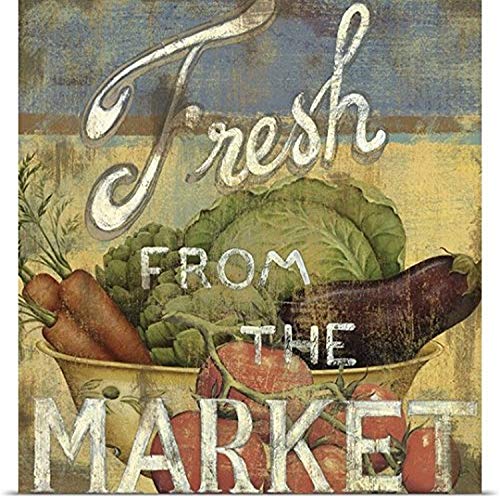 GREATBIGCANVAS Entitled from The Market IV Poster Print, 48