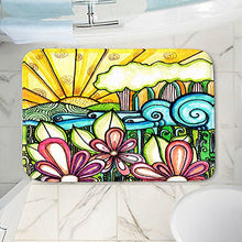 Load image into Gallery viewer, DiaNoche Designs Memory Foam Bath or Kitchen Mats by Robin Mead - Hills Are Alive, Large 36 x 24 in
