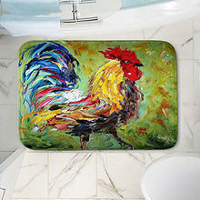 Load image into Gallery viewer, DiaNoche Designs Memory Foam Bath or Kitchen Mats by Karen Tarlton - Rooster II, Large 36 x 24 in
