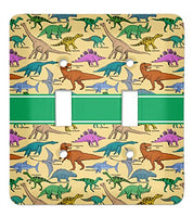 Dinosaurs Light Switch Cover (2 Toggle Plate) (Personalized)