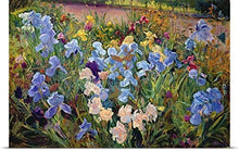 Load image into Gallery viewer, GREATBIGCANVAS Entitled The Iris Bed, 1993 Poster Print, 60&quot; x 40&quot;, Multicolor
