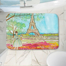 Load image into Gallery viewer, Dia Noche Memory Foam Bathroom or Kitchen Mats by Diana Evans - Vintage Paris - Small 24 x 17 in
