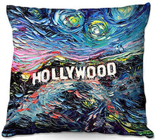 Load image into Gallery viewer, Outdoor Patio Couch Quantity 1 Throw Pillows from DiaNoche Designs by Aja Ann - Van Gogh Never Saw Hollywood
