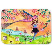Load image into Gallery viewer, DiaNoche Designs Memory Foam Bath or Kitchen Mats by Sascalia - Fly Me Home, Large 36 x 24 in
