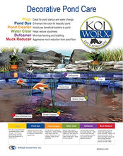 Load image into Gallery viewer, Sanco Industries KoiWorx Blue Dye - Ornamental and Decorative Pond Dye, Water Features and Fountains, Safe for Koi - 1 Quart
