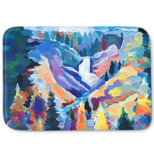 Load image into Gallery viewer, DiaNoche Designs Memory Foam Bath or Kitchen Mats by Hooshang Khorasani - Yellowstone, Large 36 x 24 in
