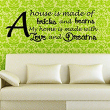 Load image into Gallery viewer, Group Asir LLC S-185 Pushy Decorative Wall Stickers, Black
