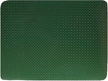Load image into Gallery viewer, RESILIA - Large Under Grill Mat - Green Diamond Plate, 36 x 48 inches, for Outdoor Use
