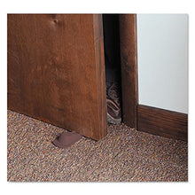 Load image into Gallery viewer, Master Caster 00971 Big Foot Doorstop, No Slip Rubber Wedge, 2 1/4W X 4 3/4D X 1 1/4H, Brown, 2/Pack
