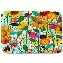 Load image into Gallery viewer, DiaNoche Designs Memory Foam Bath or Kitchen Mats by Carrie Schmitt - Sunflower House, Large 36 x 24 in
