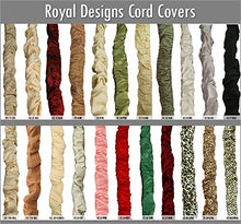 Load image into Gallery viewer, Royal Designs, Inc. CC-10-PGR Royal Designs, Inc.cord &amp; Chain Cover 4&#39; Silktype Fabric Touch Fastener, Pear Green
