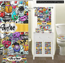 Load image into Gallery viewer, YouCustomizeIt Graffiti Bath Towel (Personalized)
