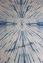 Load image into Gallery viewer, Handmade Indigo Cotton Tie-Die Quilt Comforter Reversible Bedspread Jaipur Razai
