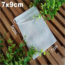Load image into Gallery viewer, 100-400 Pack Magik Disposable Filter Empty Teabags Herb Loose Tea Bag (400, 2.75&#39;&#39;x3.54&#39;&#39;Drawstring Seal)
