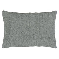 Surya GA004-1320D Gianna Rectangle Decorative Throw Pillow, 13 X 20 X 4, Gray
