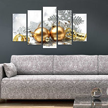 Load image into Gallery viewer, Group Asir LLC 5PMDFNeinEL 4Decorative Christmas MDF Wall Picture, Multi-Color
