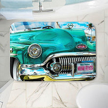 Load image into Gallery viewer, DiaNoche Designs Memory Foam Bath or Kitchen Mats by Mark Watts - Miami Beach, Large 36 x 24 in
