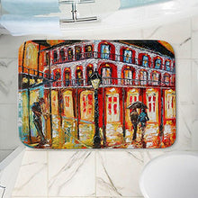 Load image into Gallery viewer, DiaNoche Designs Memory Foam Bath or Kitchen Mats by Karen Tarlton - New Orleans French Quarter, Large 36 x 24 in
