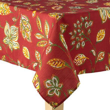Load image into Gallery viewer, Harvest Leaf Tablecloth - 60&quot; x 84&quot;
