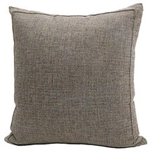 Load image into Gallery viewer, Burlap Linen Throw Pillow Case Cushion Cover, Home Decorative Solid Pillowcase, Thick, Luxury, Handmade with Invisible Zipper for Sofa/Couch/Loveseat (22 x 22 Inches, Beige and Light Coffee)
